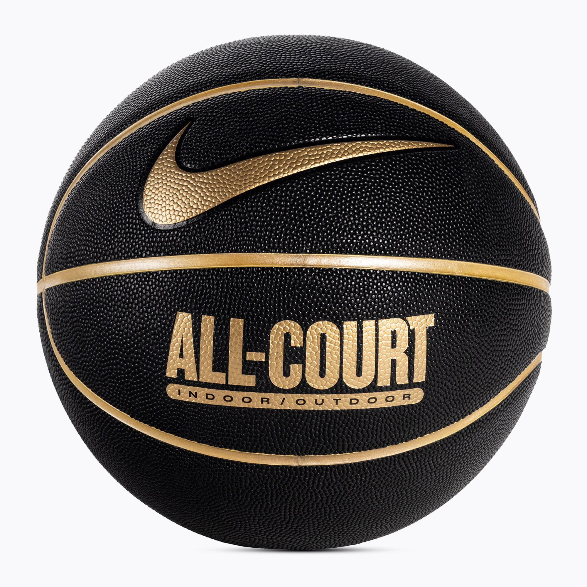 Ballon De Basket Tous Les Jours Motif/style 8 Panneaux ALL COURT (Noir) Taille 7 5/5