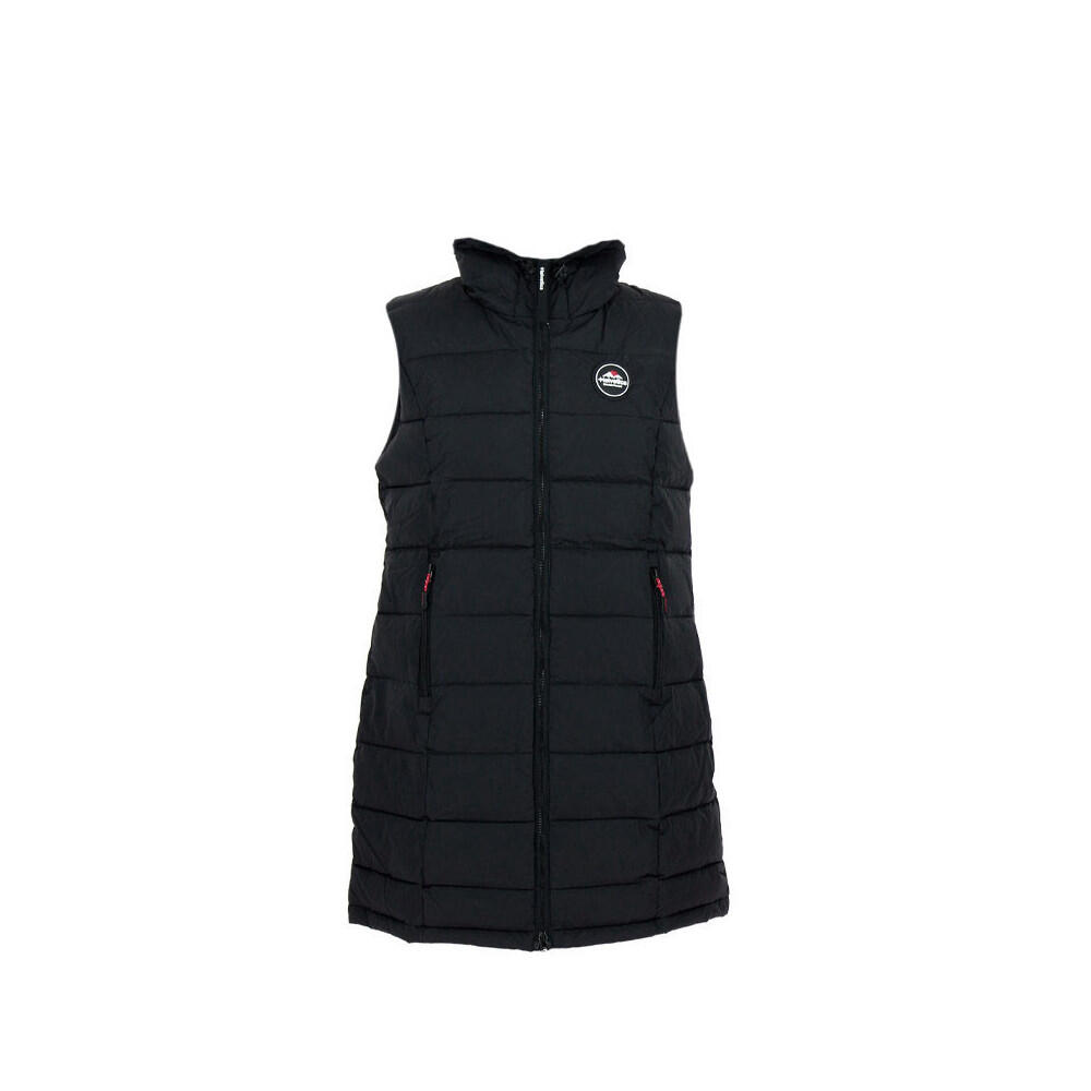 Helvetica - Doudoune Femme Sans Manche Helvetica Zurich - Doudoune Synthétique - Noir - 36 Xs - Decathlon
