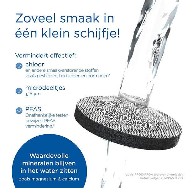 Brita VITAL Gourde 0,6L Bleu Clair - Avec 2 filtres MicroDisc, sans BPA 3/7