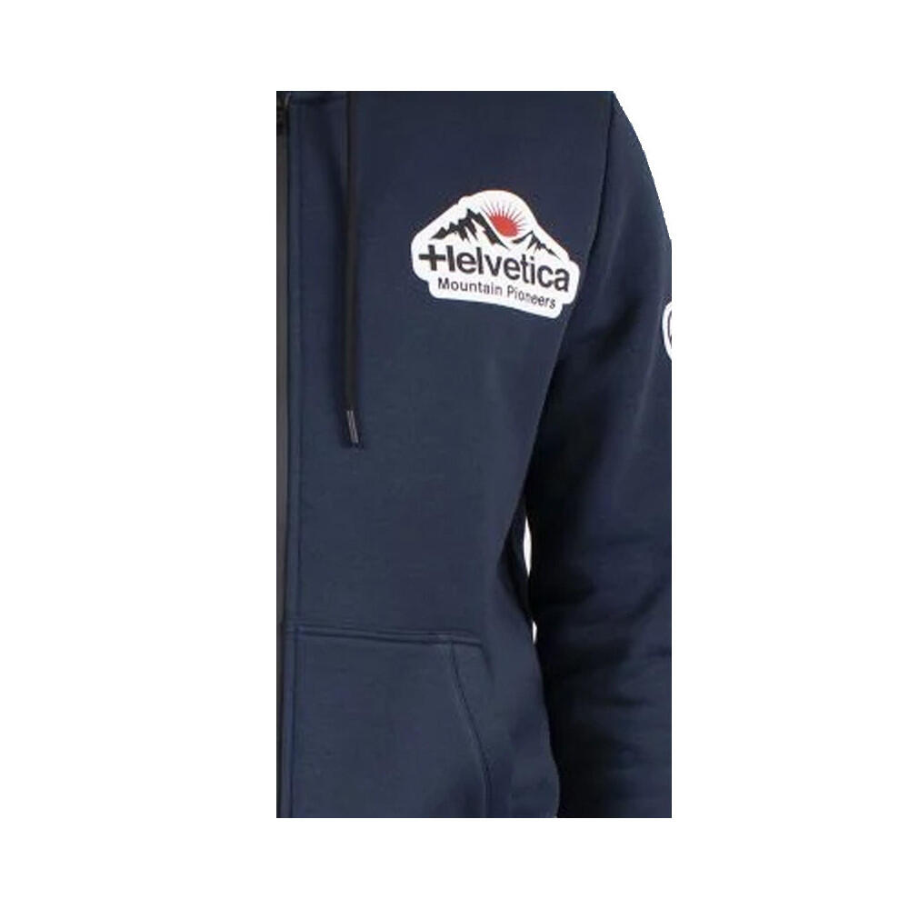 Sudadera Helvetica SWEAT A CAPUCHE HOMME BREST HELVETICA 3/3