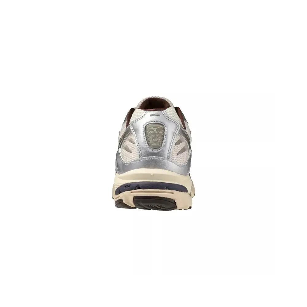 Zapatos de correr Mizuno Wave Rider 10 Blanco/Plata/Marrón 5/5