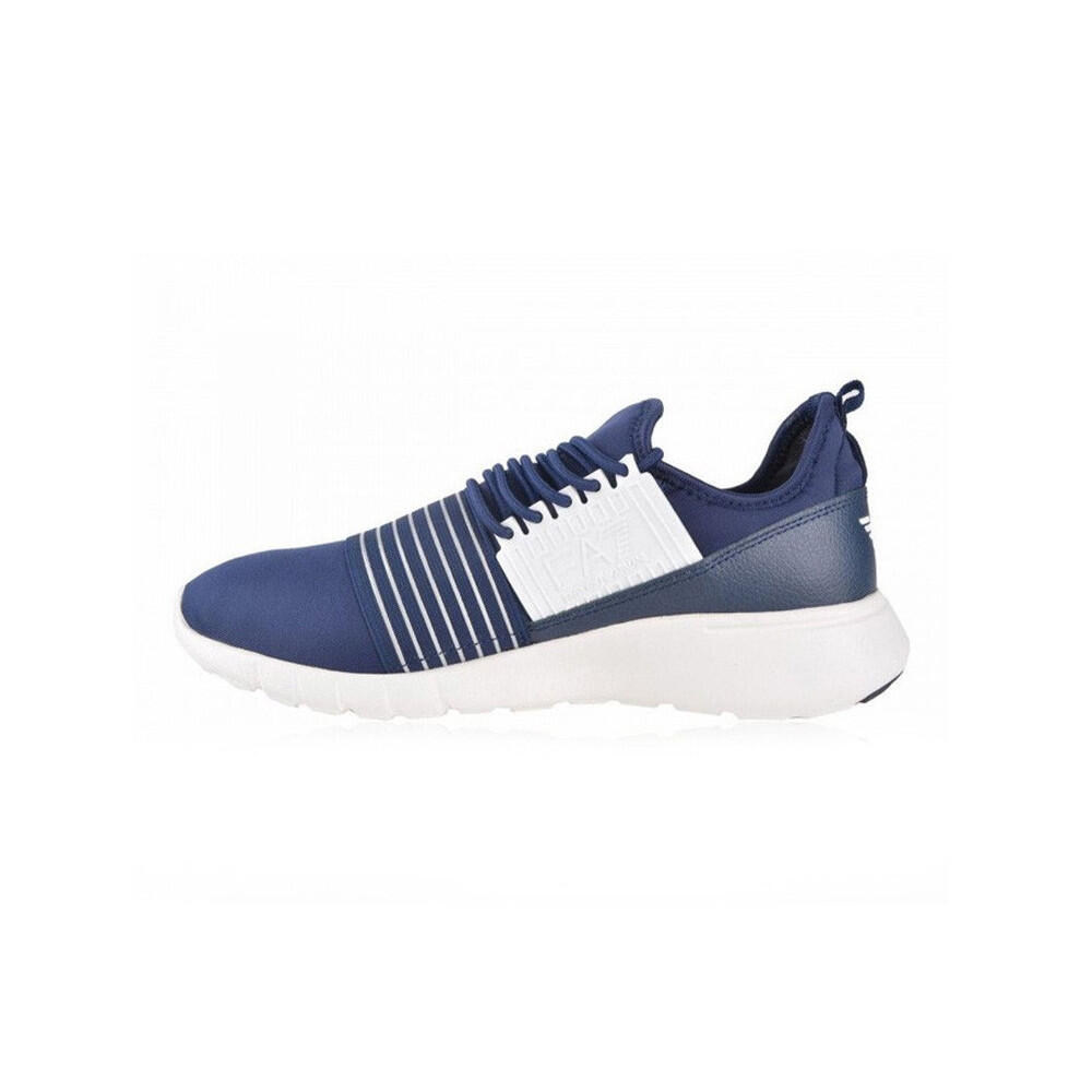 Ea7 - Basket Ea7 Emporio Armani Racer Slip Trainers - Baskets - Bleu - 40,5 - Decathlon