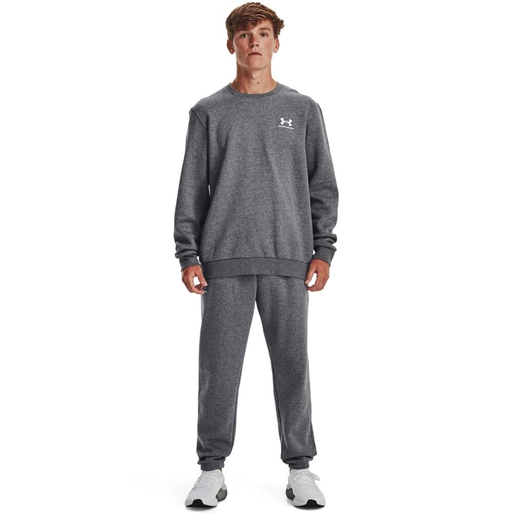 Bluza fitness męska Under Armour Essential Fleece Crew 2/6