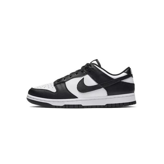 Scarpe Dunk Low White Black (Panda)
