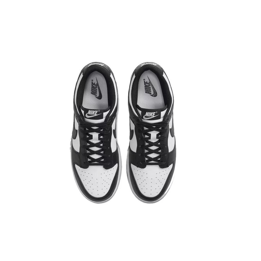 Chaussures  Dunk Low White Black (Panda) 5/7