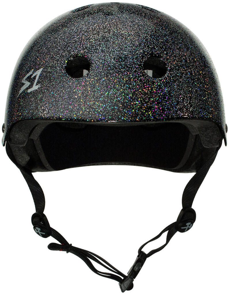 Mega Lifer Black Glitter Helmet | Size S | S-One 2/5