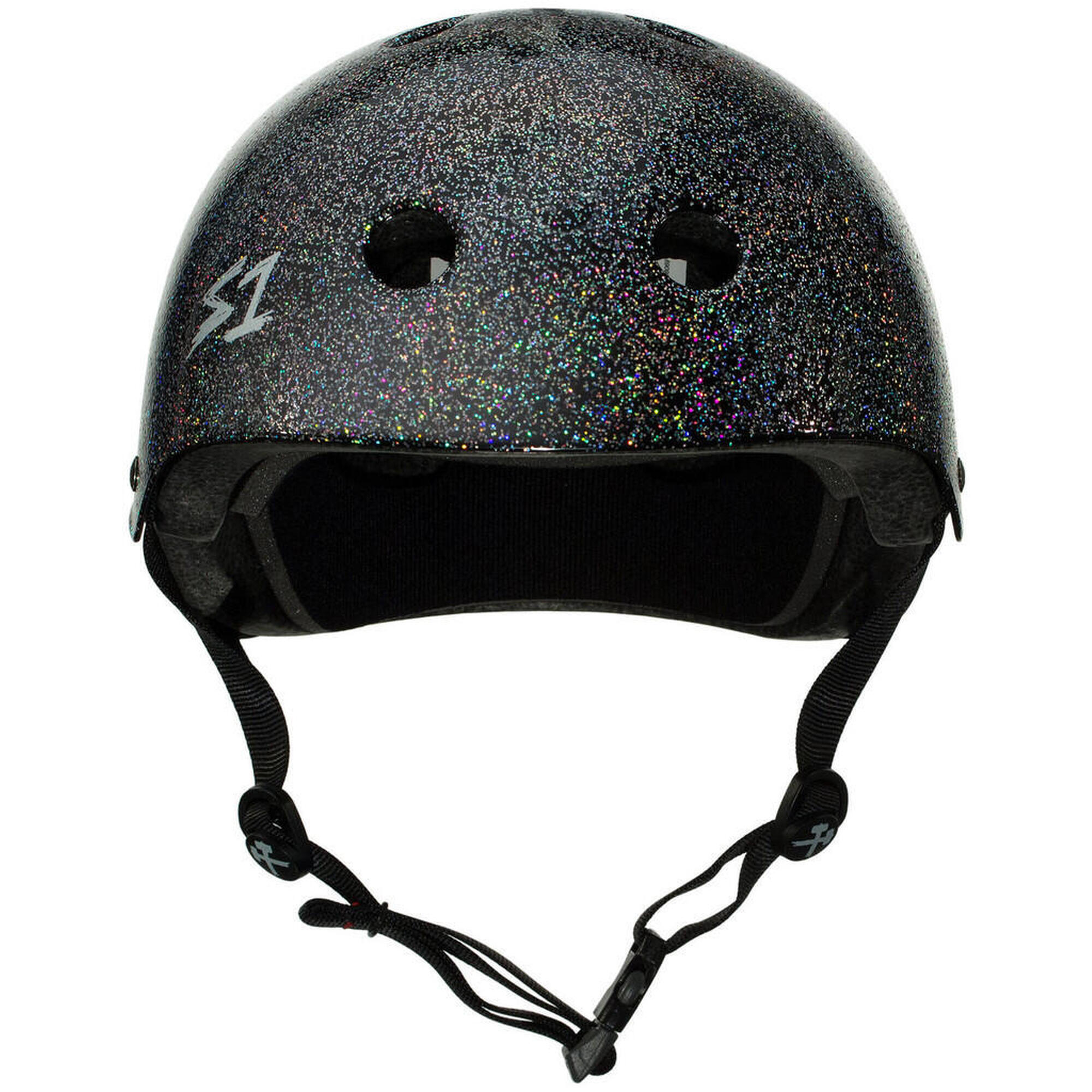 Casque Mega Lifer Noir Paillettes - Taille M - S-One