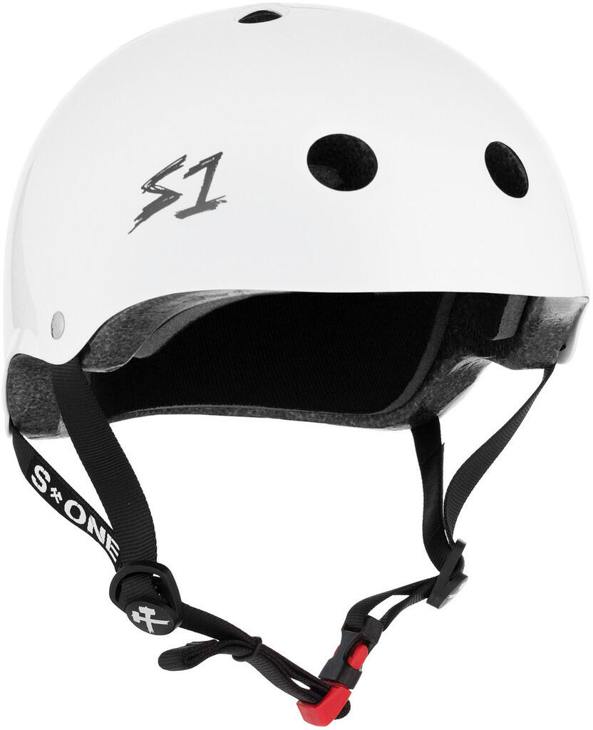 Capacete s-one mini lifer | branco brilhante | tamanho xs | s-one