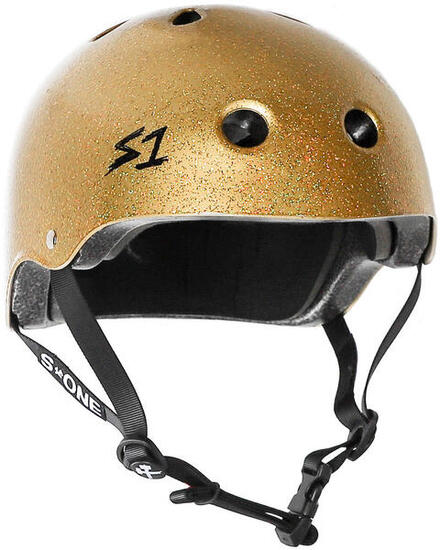 Casque Lifer - Doré Brillant Pailleté - Taille S - S ONE