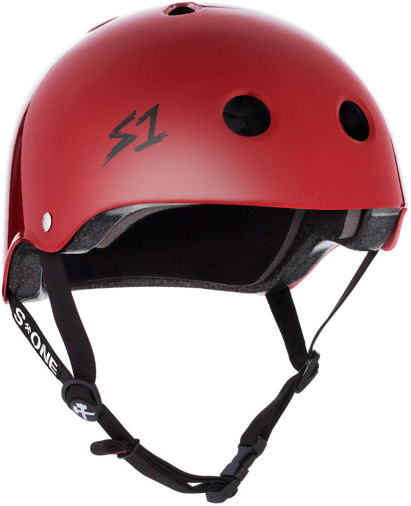 Capacete s-one lifer vermelho sangue m