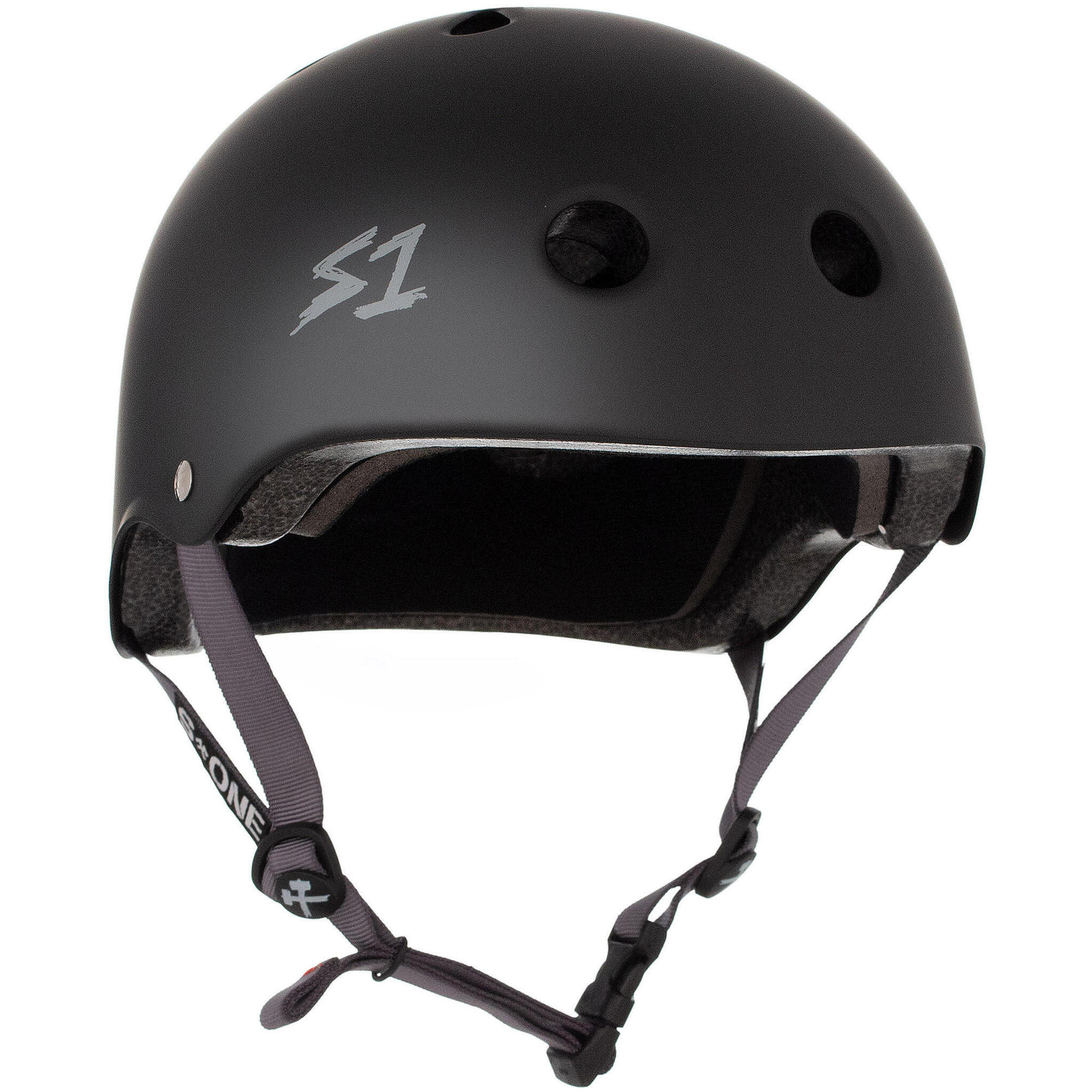 S-one - Casque S-one Lifer Black Matte Bright Grey Straps L - Casque - Noir - 42 M/l - Decathlon