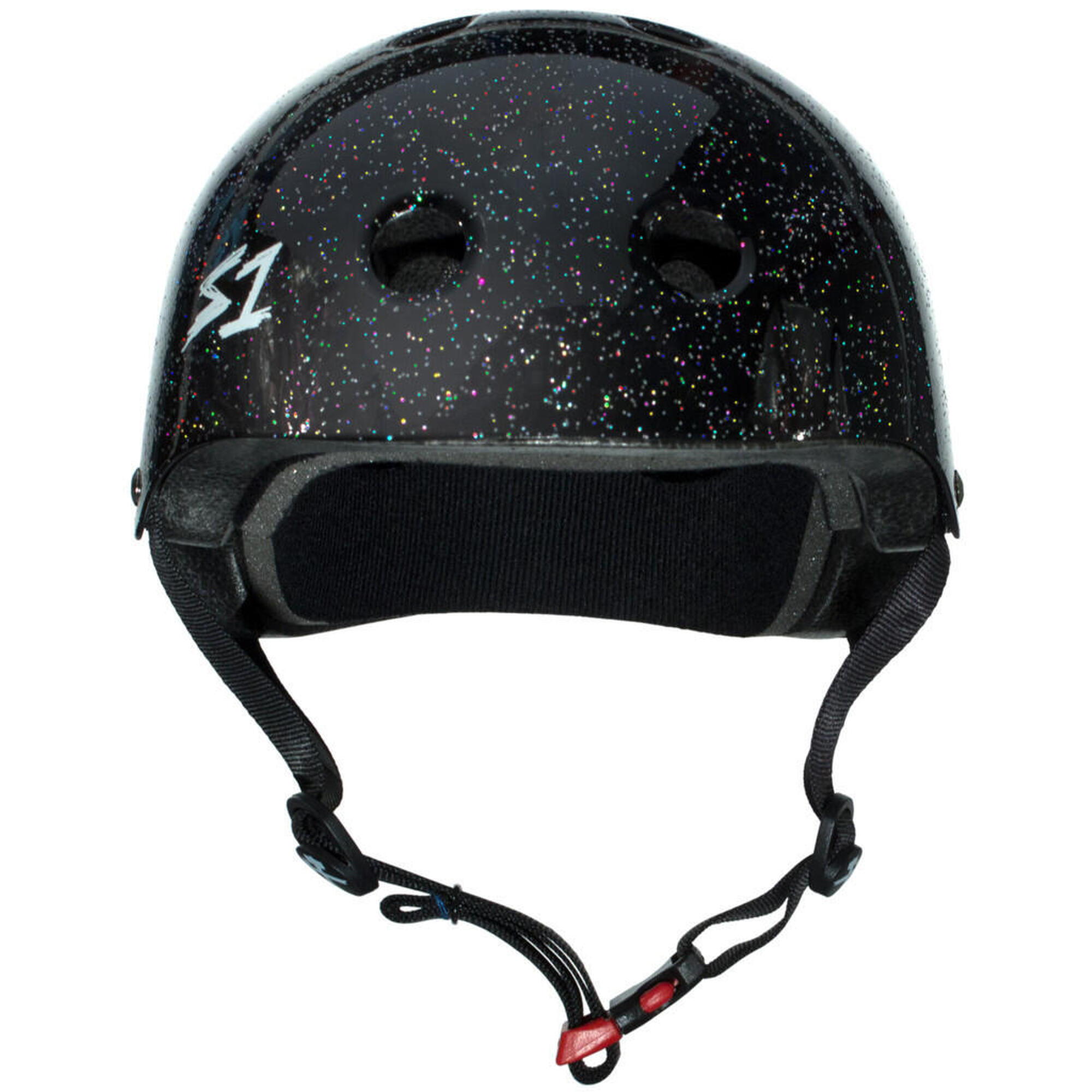 Casque S-One Mini Lifer - Taille S - Couleur Noir Brillant Paillettes - S-One