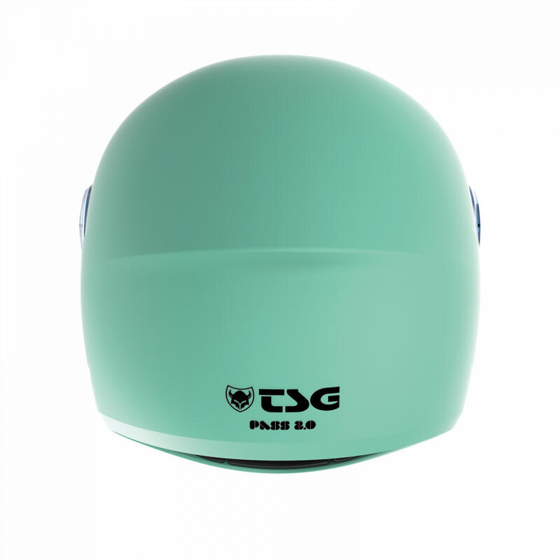 Cască Pass 2.0 Solid Color Satin Mint Blue Protecții TSG