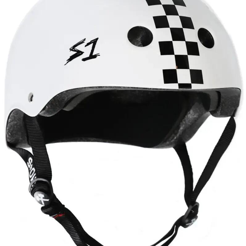 WHITE / BLACK