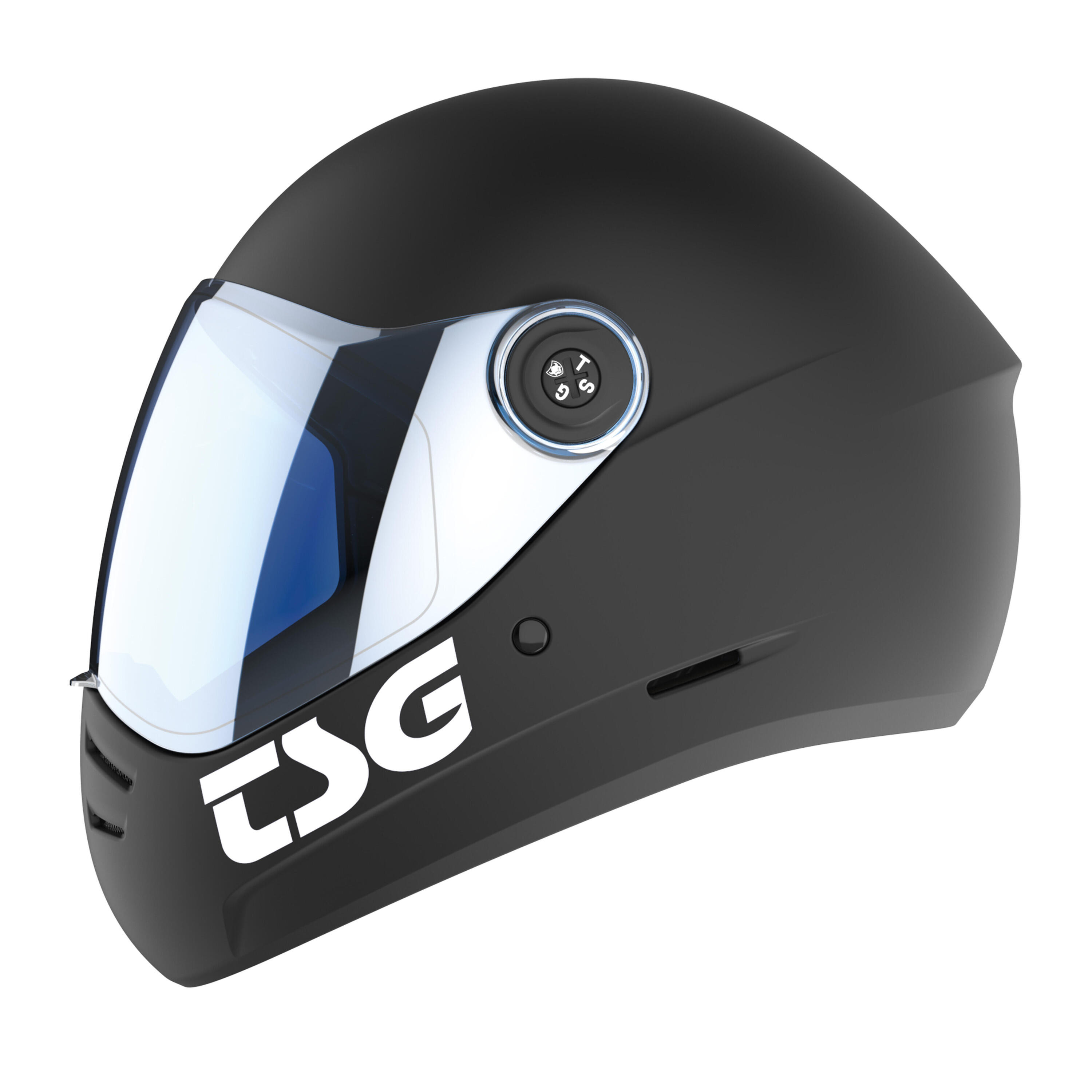 Casco TSG Pass 2.0 (+visera) XXL Negro Satinado 2/5