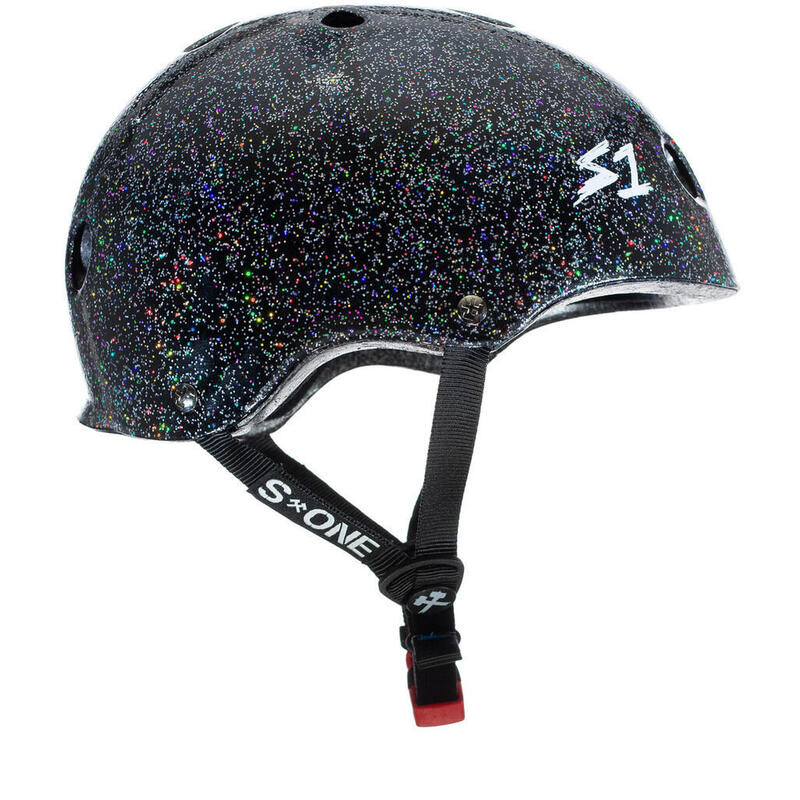 Casque S-ONE Mini Lifer Black Gloss Glitter S