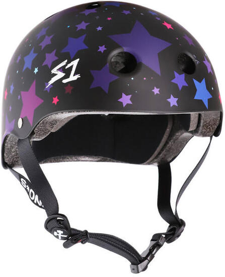 Casco S-ONE Lifer nero opaco Star M
