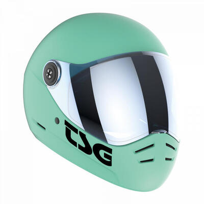 Bescherming - helm pass 2.0 solid - satin mint blue - tsg