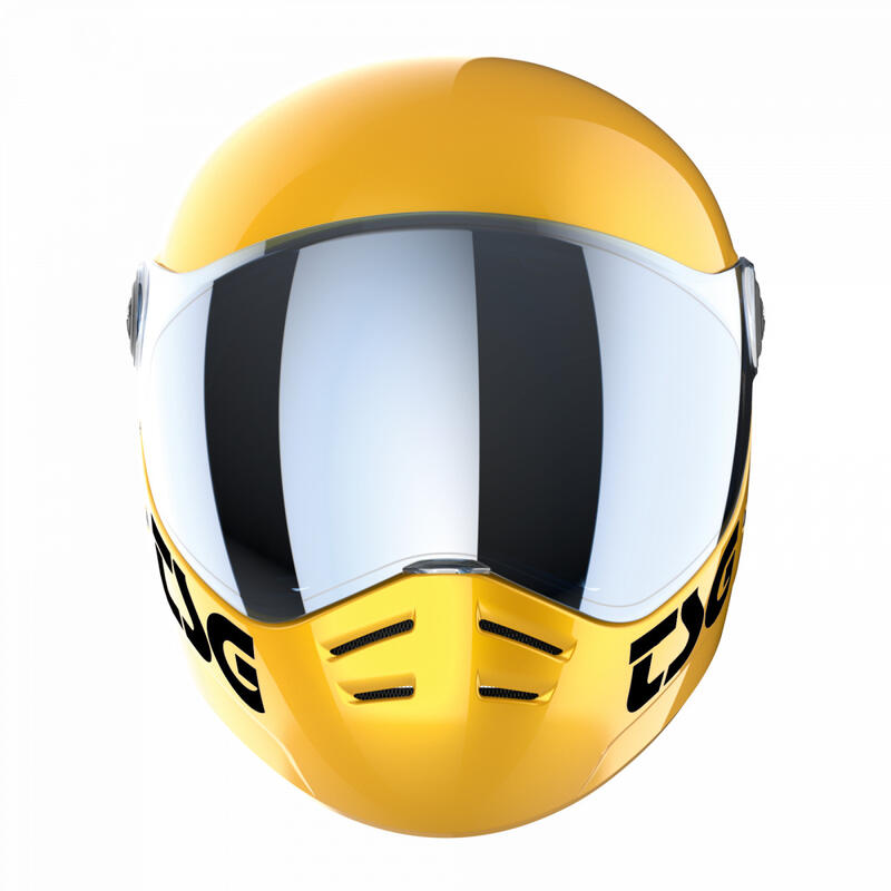 Casca Tsg Helmet Pass 2.0 Solid Color (+Vizor bonus) | Culoare Goldrush | Tsg