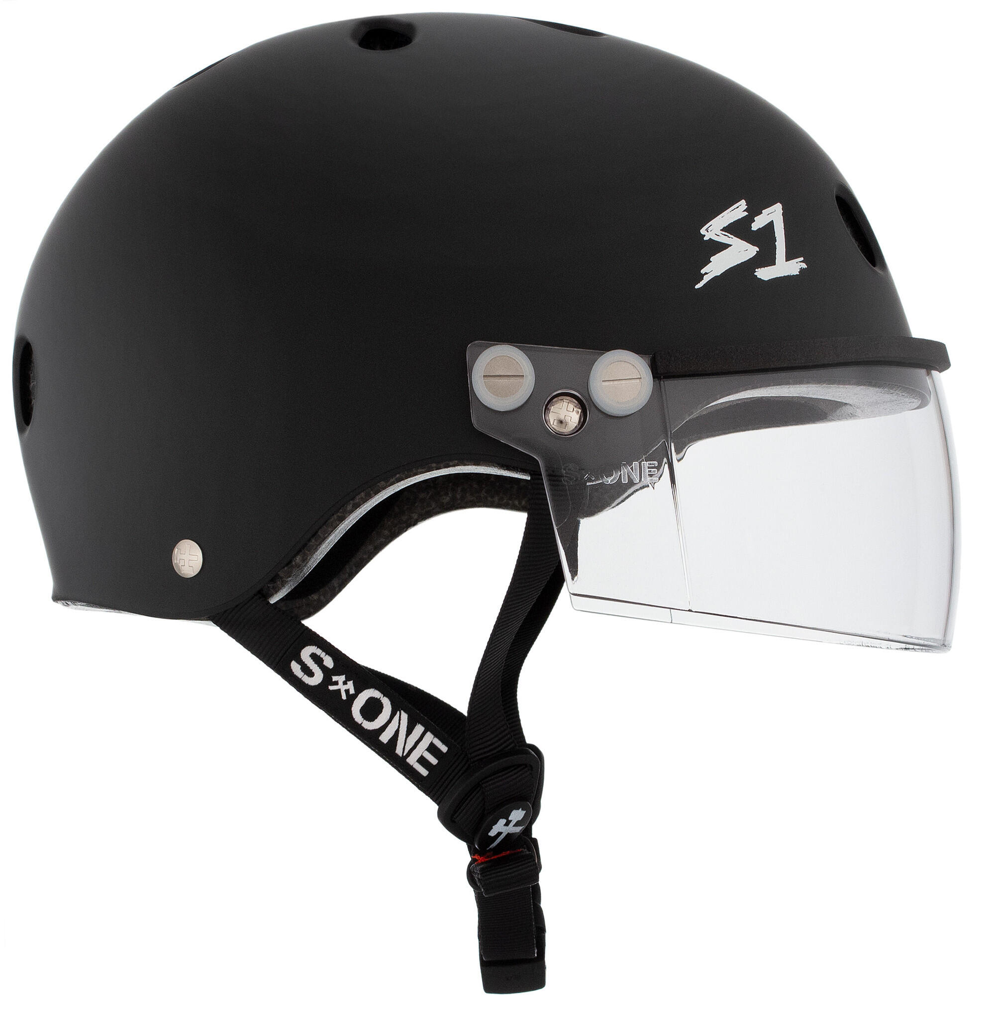 Schutz | S-One Lifer Visierhelm | Farbe Mattschwarz | Größe XL | S-Eins 2/5