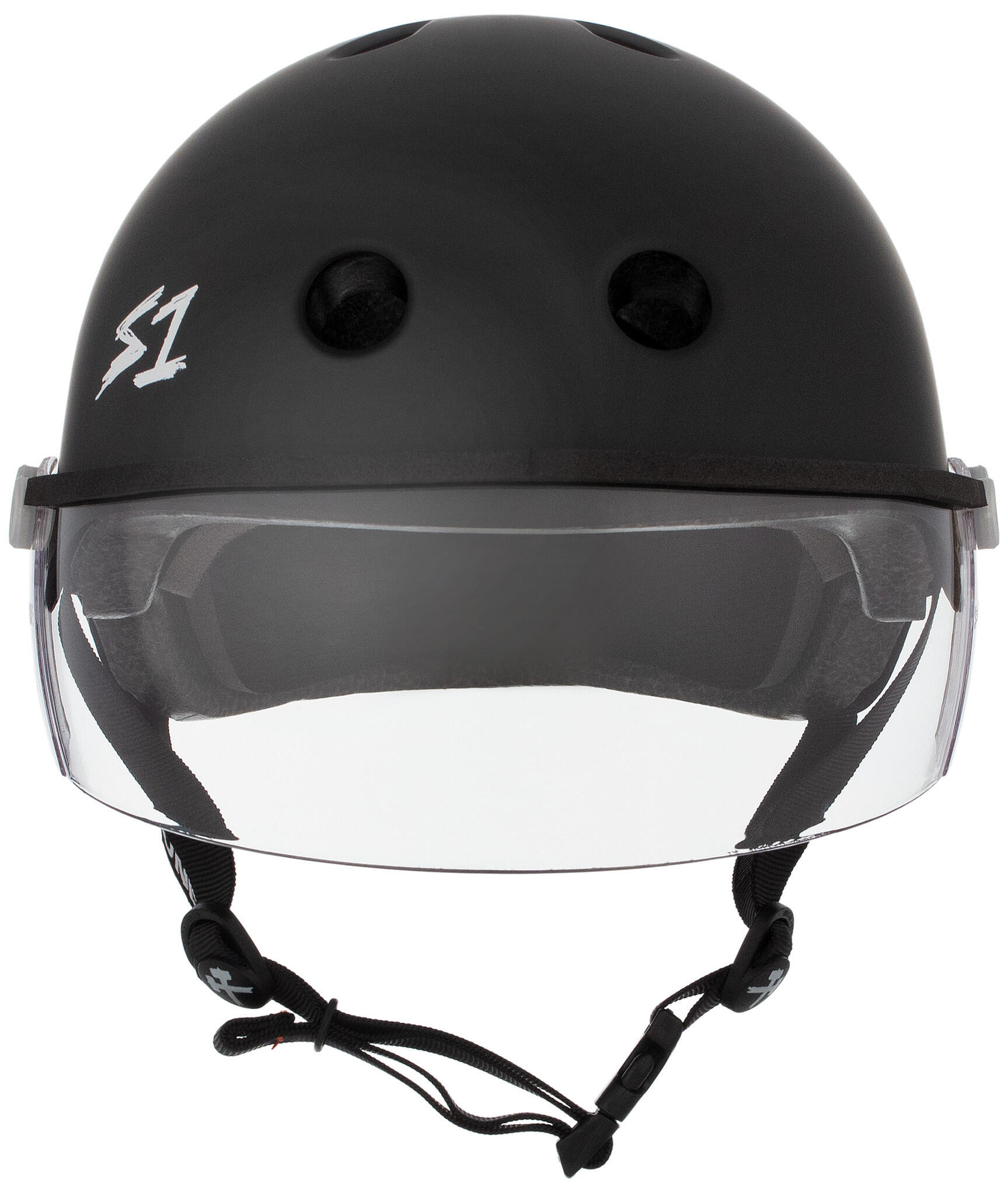 Schutz | S-One Lifer Visierhelm | Farbe Mattschwarz | Größe XL | S-Eins 5/5