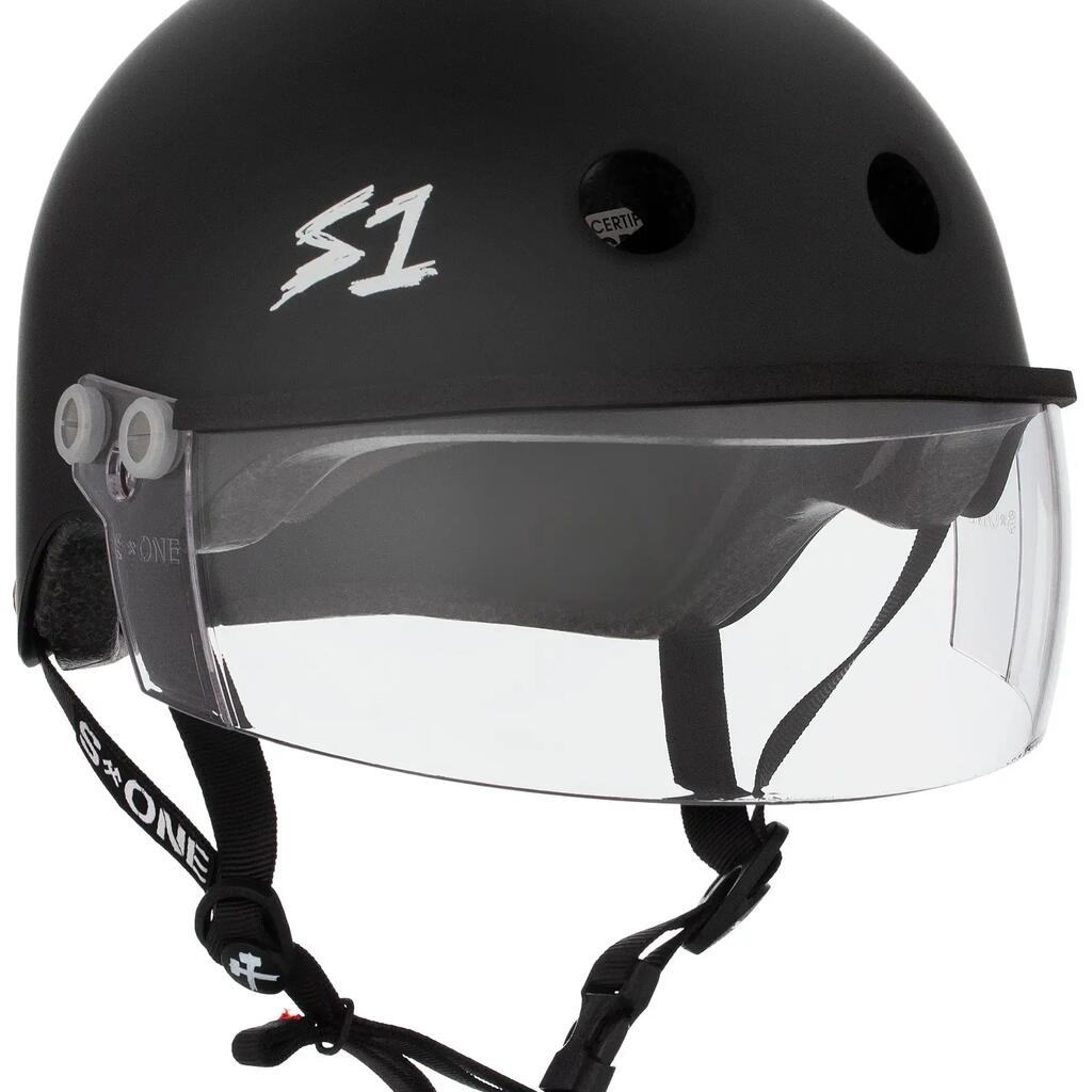 S-One Lifer Visor Helmet | Color Matte Black | Size XL | S-One