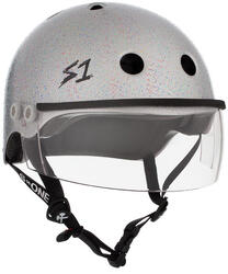Casque S-One Helmet Lifer Visor - Taille S - Couleur Argent Pailleté - S-One