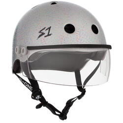 Casque S-One Helmet Lifer Visor - Taille S - Couleur Argent Pailleté - S-One