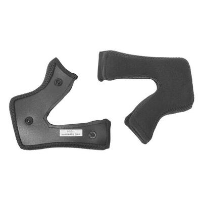 Schutz | Wangenpolster-Set Pass 2.0 | Größe M | Farbe Schwarz | Tsg