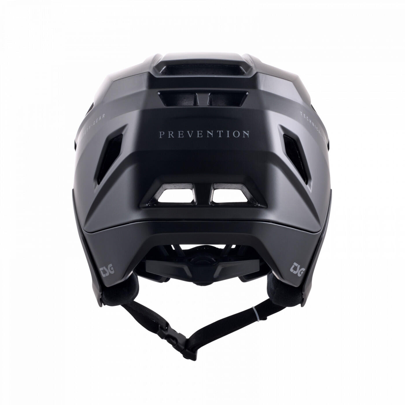 Protezioni Casco Prevenzione Tinta Unita Satinato Nero TSG 4/5
