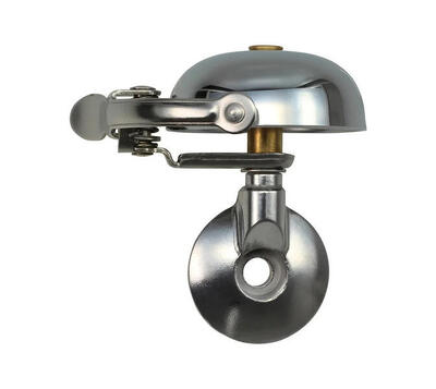 Fietsbel | mini suzu | verchroomd | ahead cap-bevestiging | crane bell