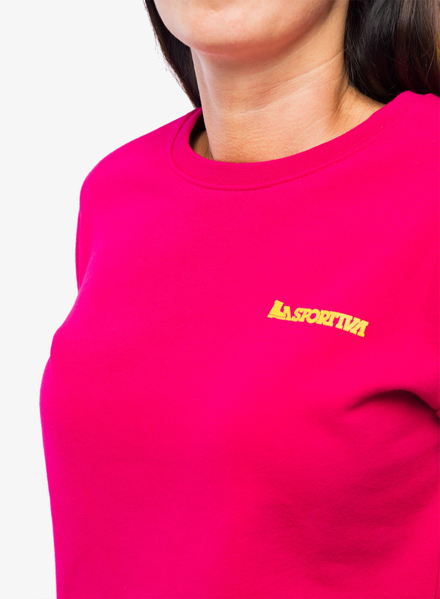 Bluza bez kaptura damska La Sportiva Climbing on the Moon Sweatshirt 5/7