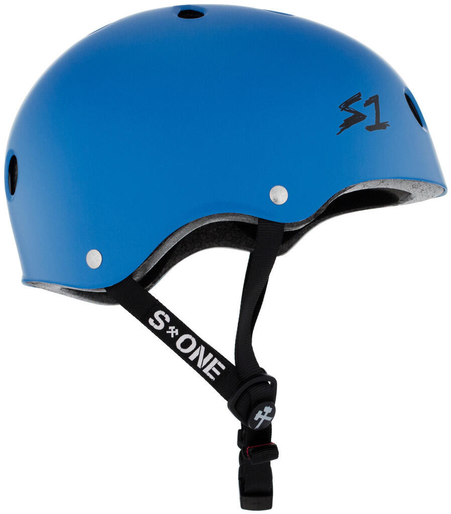 S-One Helmet Lifer | Color Cyan Matte | Size M | S-One 3/6