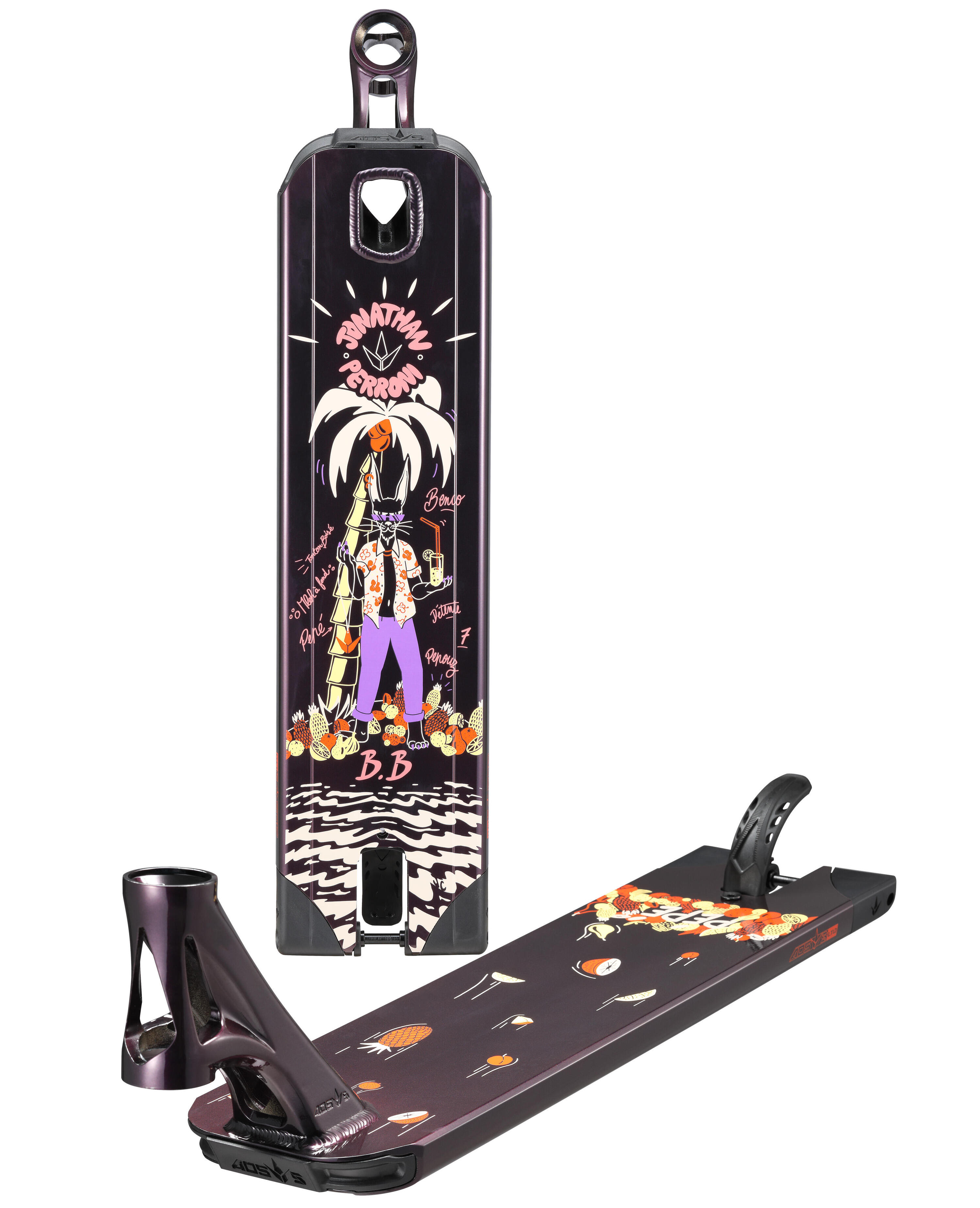 Scooter Deck - AOS V5 Signature Jonathan Perroni 2022 - Width 6 - Blunt Scooters 2/5
