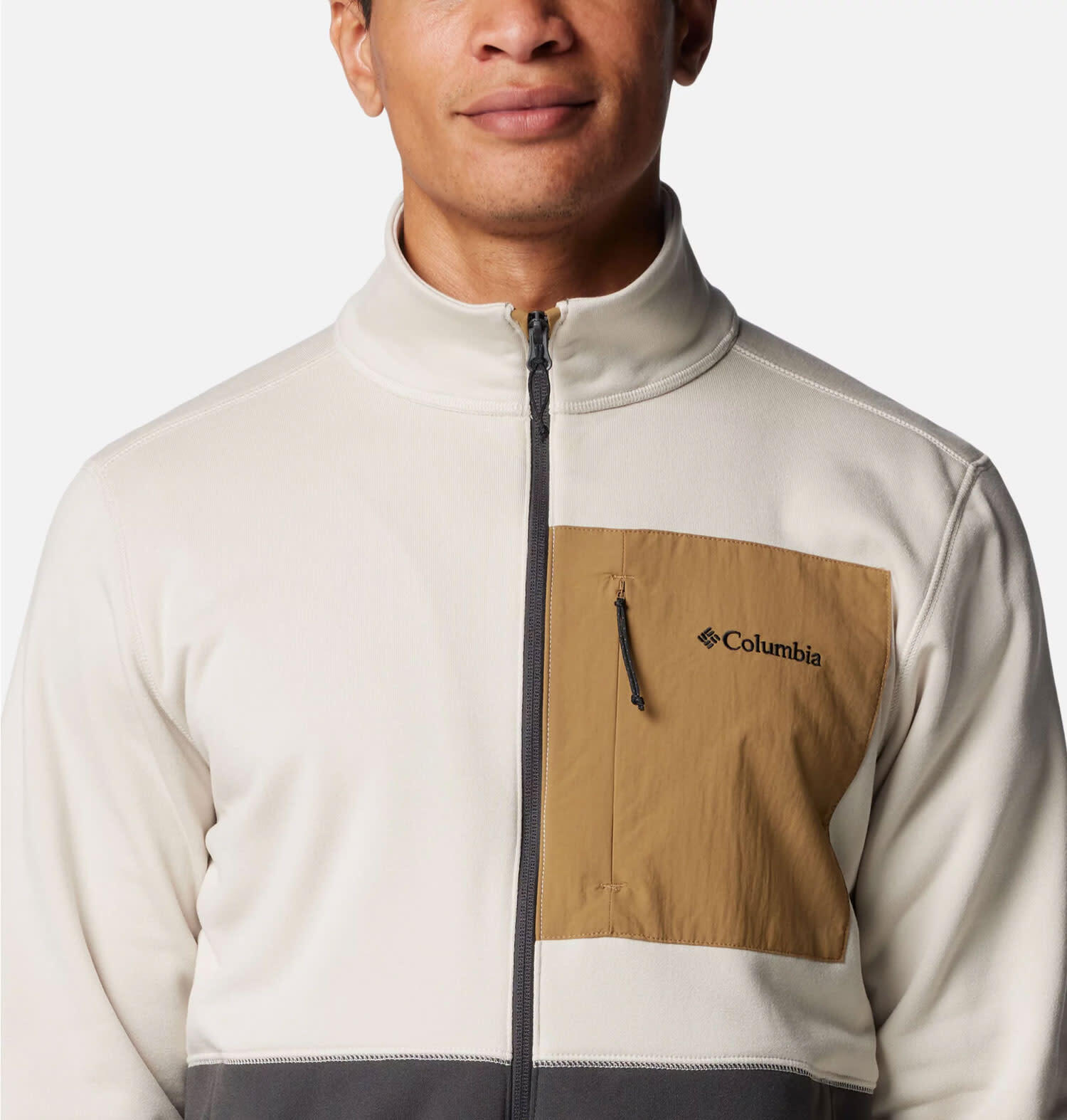 Fleece Pullover Herren - COLUMBIA Hike Full - DarkStone 6/7