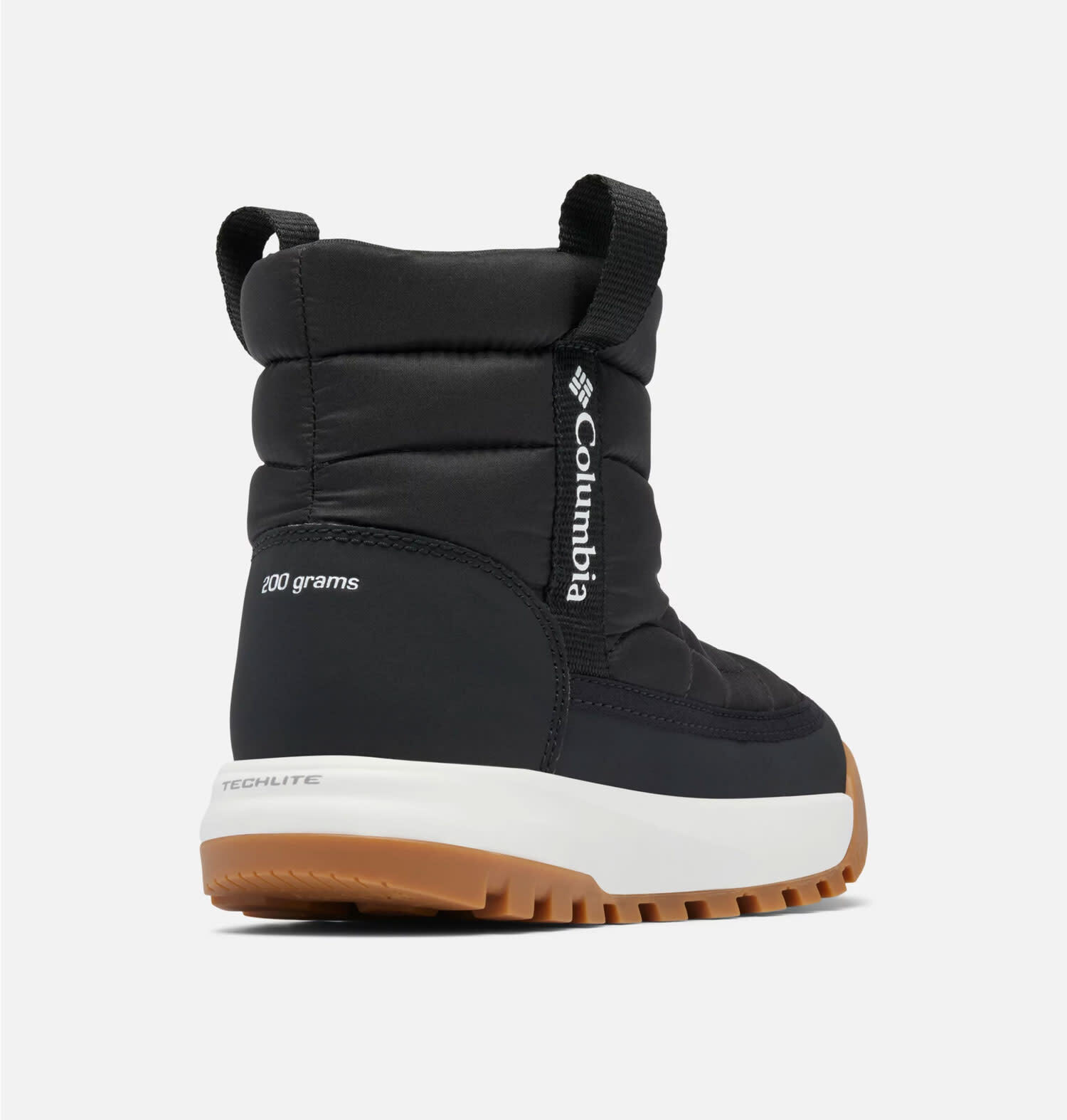 Chaussures Dhiver Femme - COLUMBIA YOUTH Snowtrot Mid - Black/Sea Salt 3/7