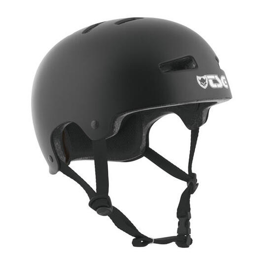 TSG Evolution Solid Helmet Satin Black L/XL
