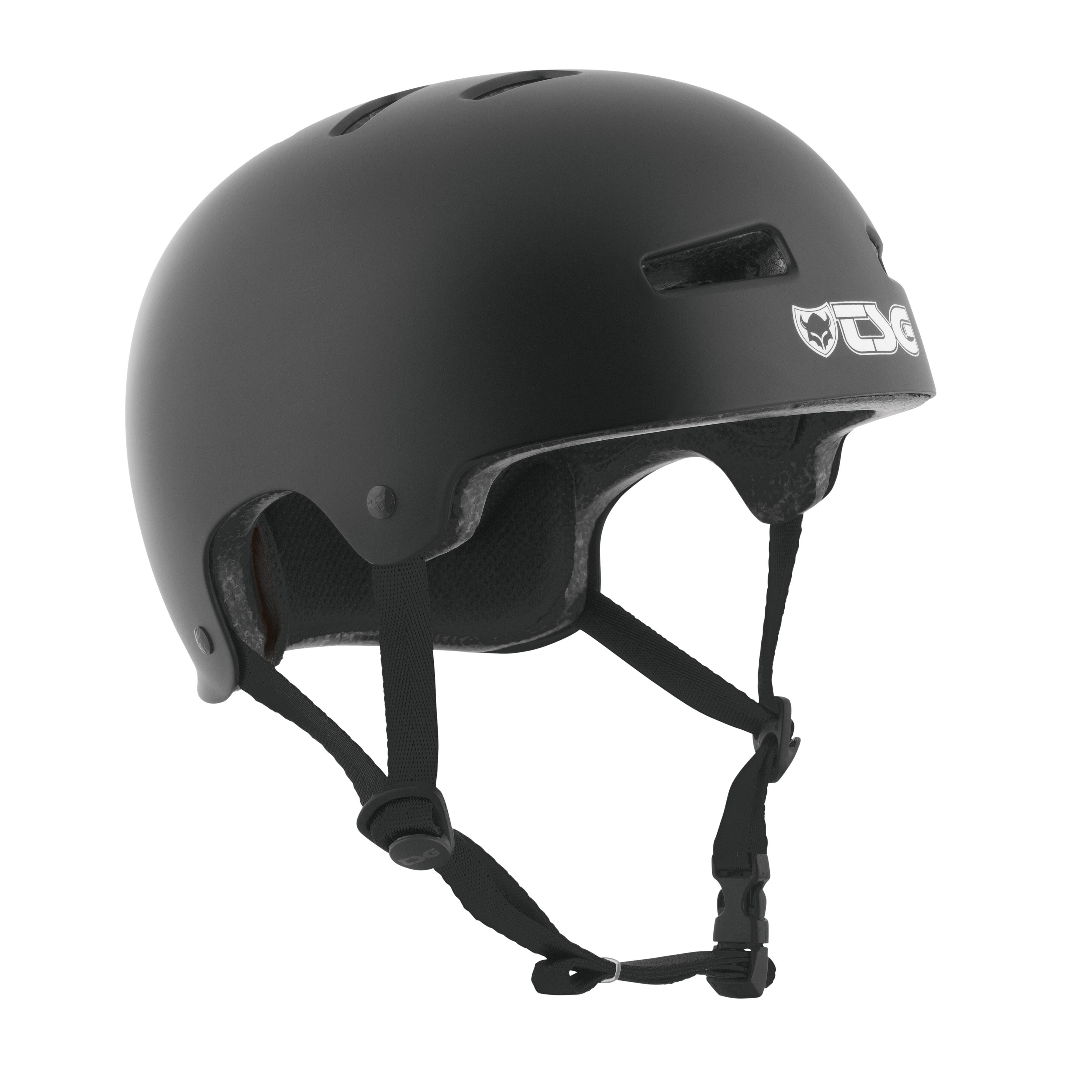 Tsg - Protections Helmet Evolution Solid Color Satin Black S/m Tsg - Casque - Noir - 38 S - Decathlon