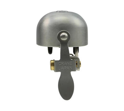 Fietsbel | e-ne | zilver | klembevestiging | crane bell