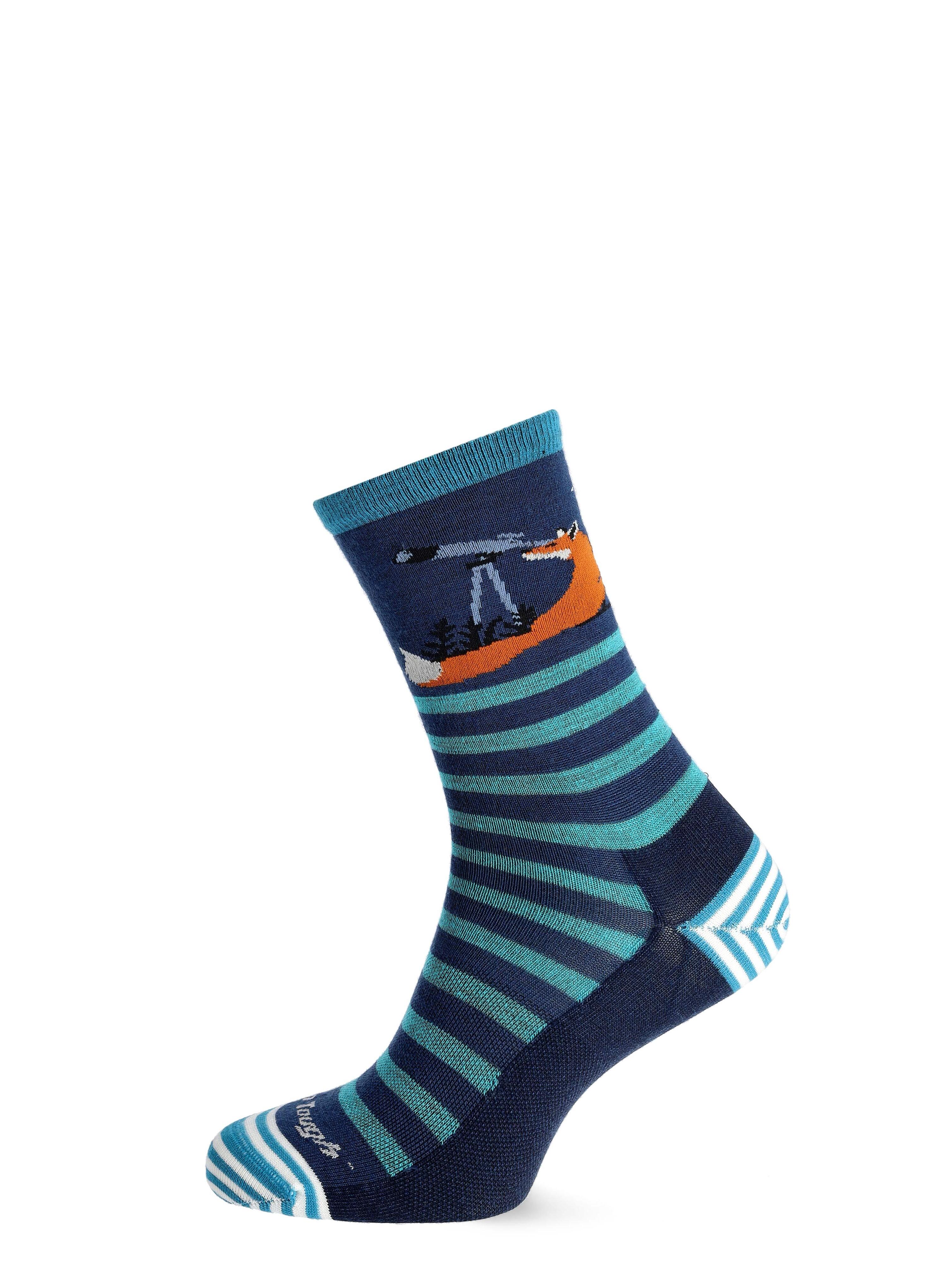 Skarpety merino damskie Darn Tough Animal Haus Crew Lightweight 3/4