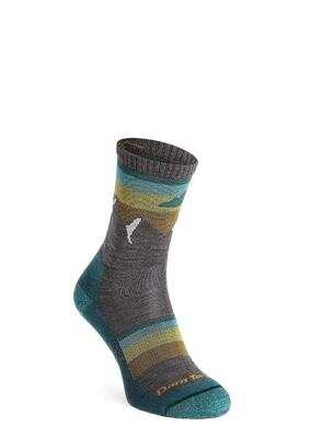 Vrouw wandelsok - micro crew - sunset ledge - m