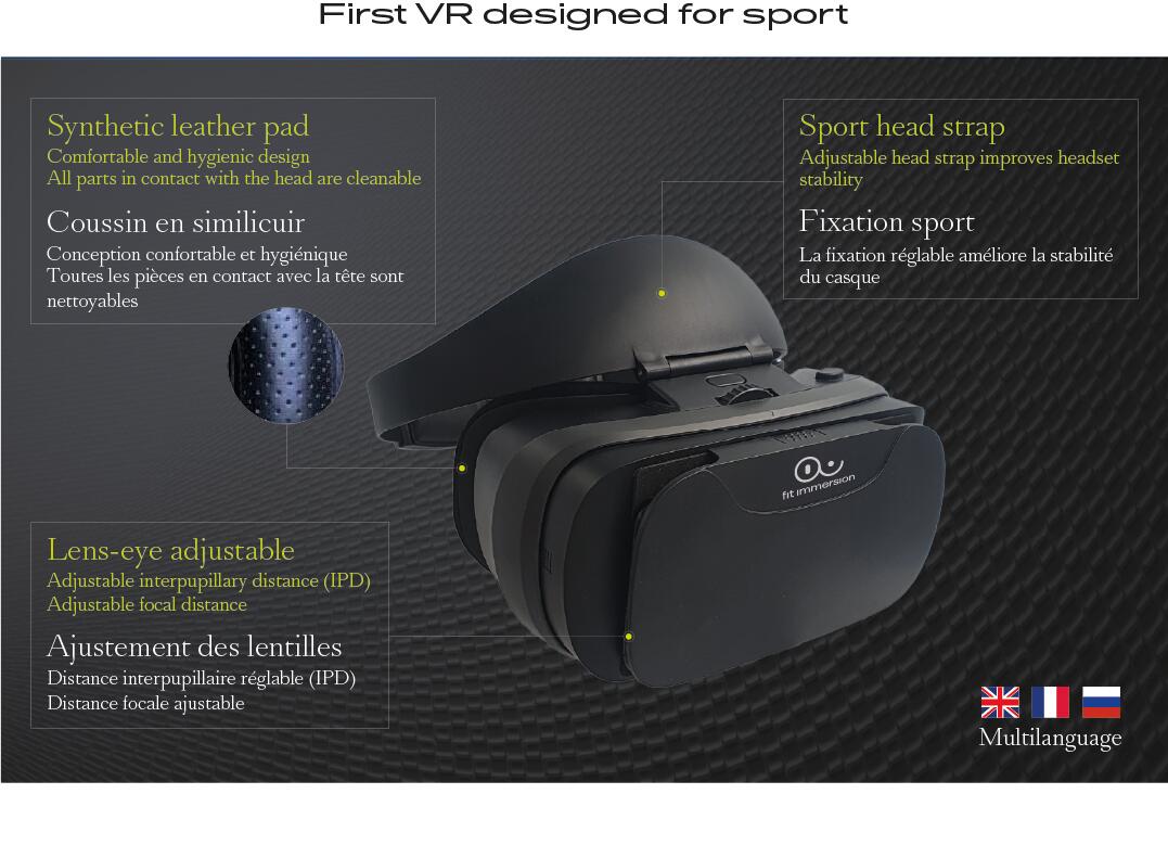 Fit Immersion MOBILE-2 kit vélo indoor en réalité virtuelle pour Android 3/5