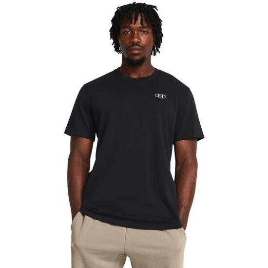 Heren T-shirt Under Armour Heavyweight LC PATCH SS