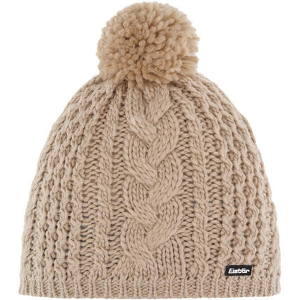 Bonnet Afra bonnet à pompon femme bonnet d'hiver polaire pompon chaud Merino