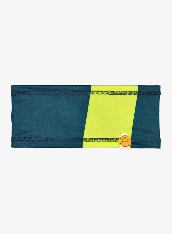 Opaska sportowa na głowę La Sportiva Diagonal Headband - storm blue/lime punch