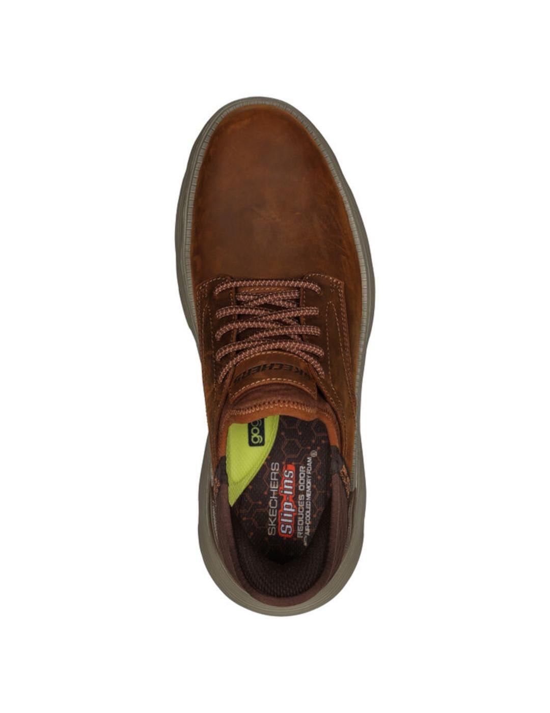 Chaussures pour hommes Skechers Garza Gervin Marron 5/7