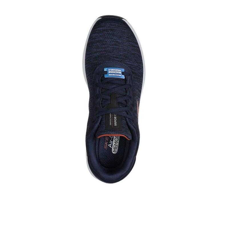 Sapatilhas Desportivas Caminhada Homem Skechers 232627_NVOR Azul marino Cadarços