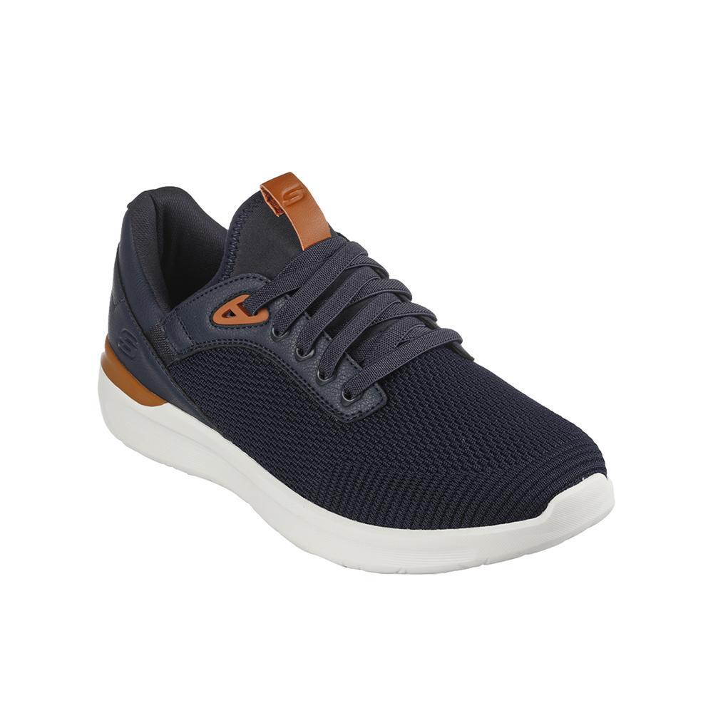 Zapatillas Deportivas Caminar Hombre Skechers 210406_NVY Azul marino Elásticos 2/6