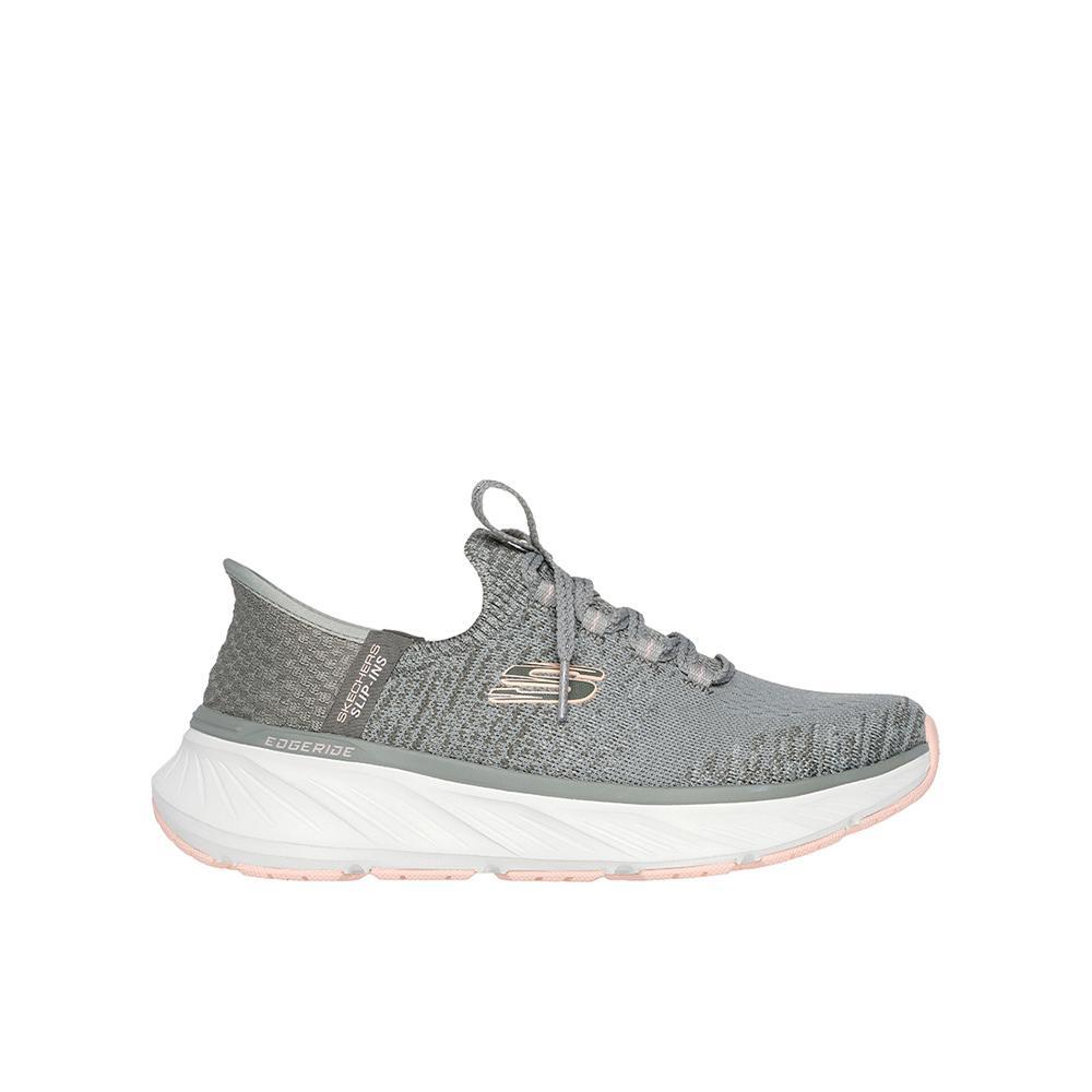 Skechers - Baskets Femme Skechers Slip-ins Edgerideimpression Gris - Chaussures De Sport - Gris - 39 - Decathlon