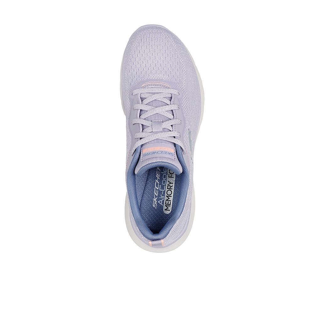 Tênis Roxos Skechers Flex Feminino Appeal 5.0 3/4